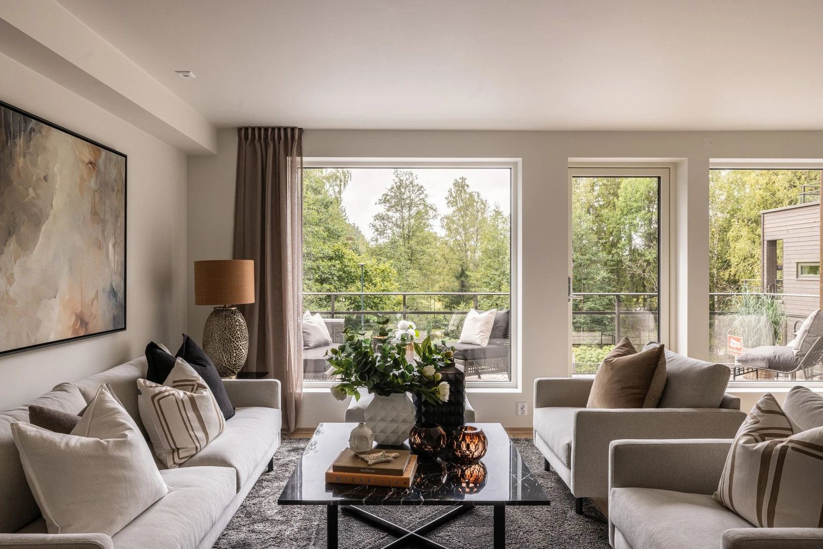 Kantors utsikt boligstyling